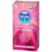 Skins Dots & Ribs Condooms 12 stuks