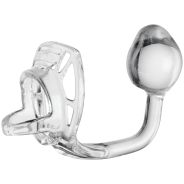Perfect Fit Armor Tug Lock Buttplug en Cockring