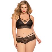 Seven 'til Midnight Bianca Kanten Bh Plus Size