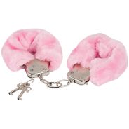 baseks Pluche Pink Handboeien