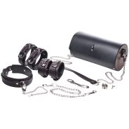 Master Series Kinky Clutch Black Bondage Set