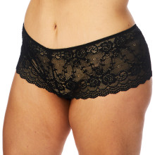 NORTIE Gunilla Black Kanten Kruisloze Hipster Plus Size