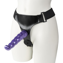baseks Double Strap-On Harnas met Dildo's