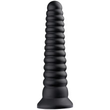 Hismith Black KlicLok Geribbelde Toren Dildo 
