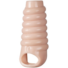 Size Matters Geribbelde Penis Sleeve