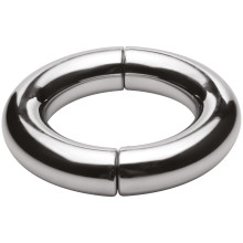 Master Series Mega Magnetize Roestvrijstalen Magnetische Cockring