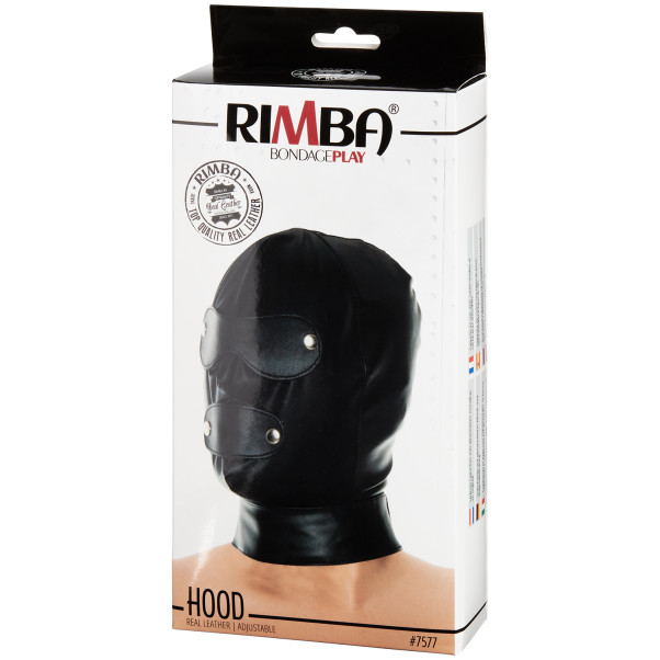Rimba Verstelbaar Leren BDSM Masker