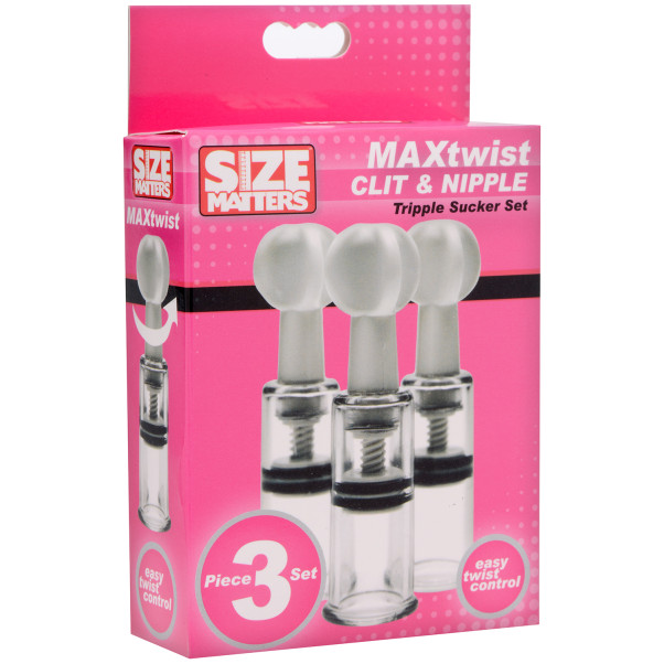 Max Twist Zuignapset voor Clitoris en Tepels