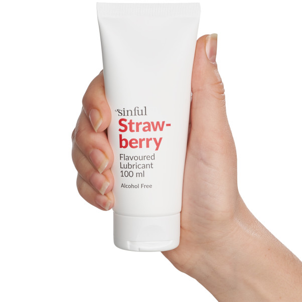 Sinful Strawberry Glijmiddel op Waterbasis 100 ml