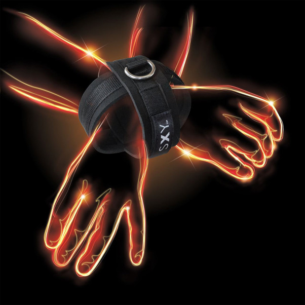 SXY Deluxe Cross Neopreen Verstelbare Handboeien
