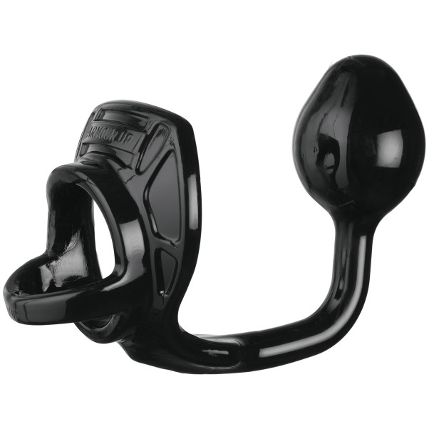 Perfect Fit Armor Tug Lock Buttplug en Cockring