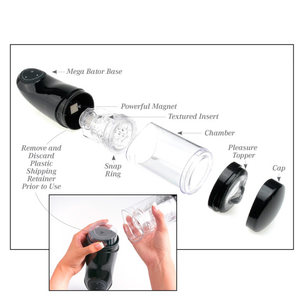Pipedream Mega-Bator Ass Penisvibrator