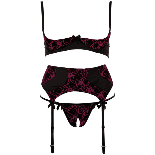 Abierta Fina Set Jarretels