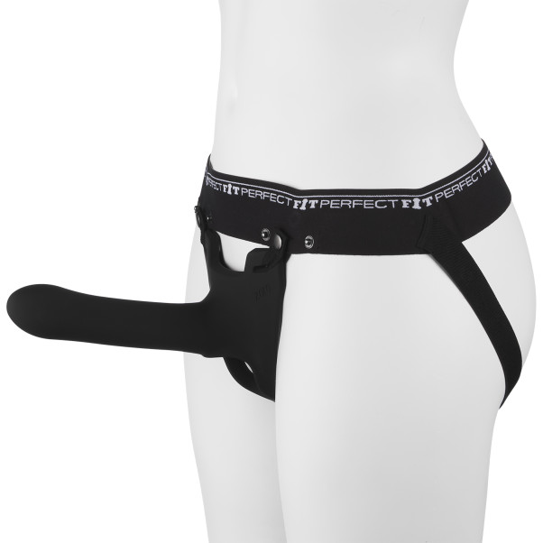 Perfect Fit Zoro Zwart Strap-on Harnas met Dildo