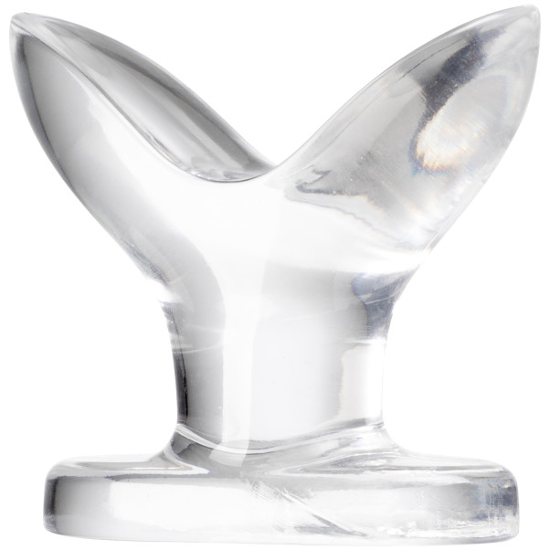 Master Series Anchored Buttplug - Transparent