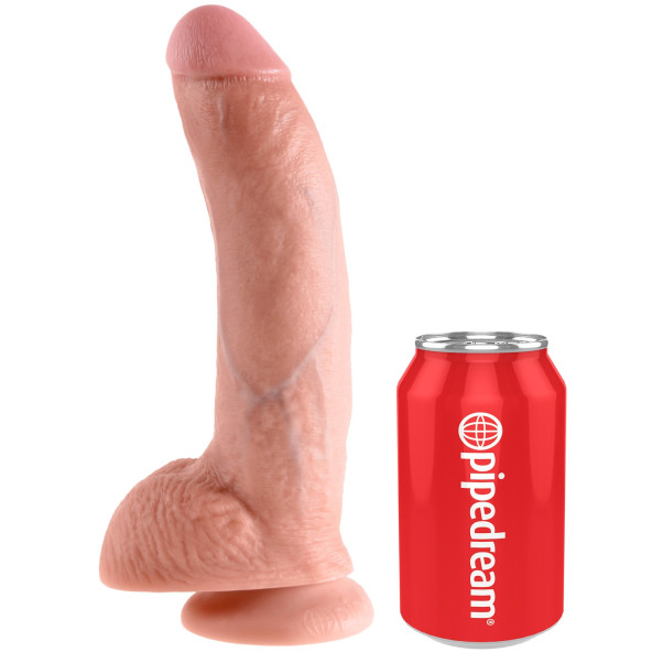 King Cock Realistische Dildo met Ballen 23 cm