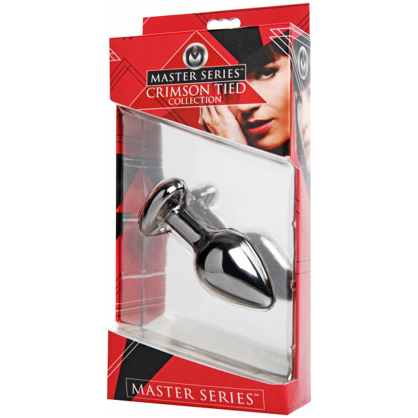 Master Series Crimson Tied Scarlet Heart Buttplug