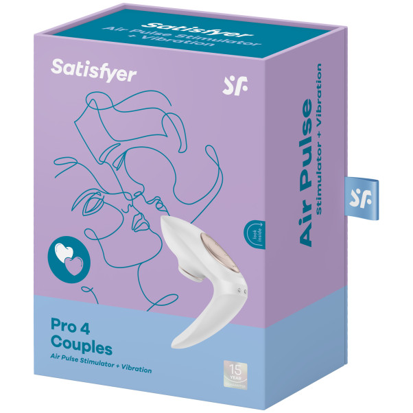 Satisfyer Pro 4 Couple Luchtdruk Vibrator