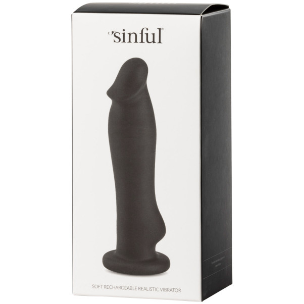 Sinful Soft Realistische Vibrator met Zuignap