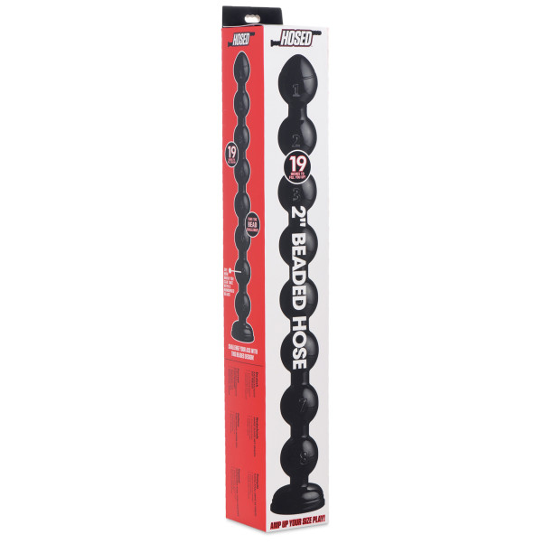 Hosed Snake Dikke Anale Ketting met Cijfers Medium 49 cm