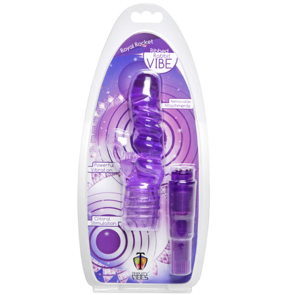 Trinity Vibes Royal Rocket Rabbit Vibrator