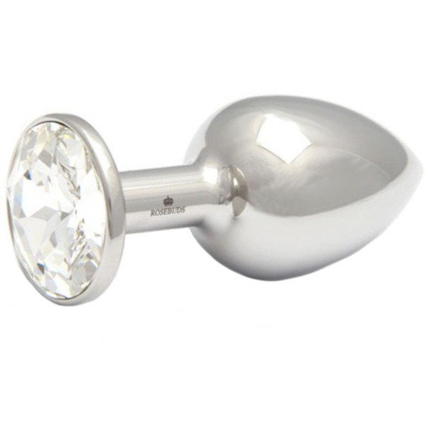 Rosebuds Swarovski Crystal Buttplug Medium