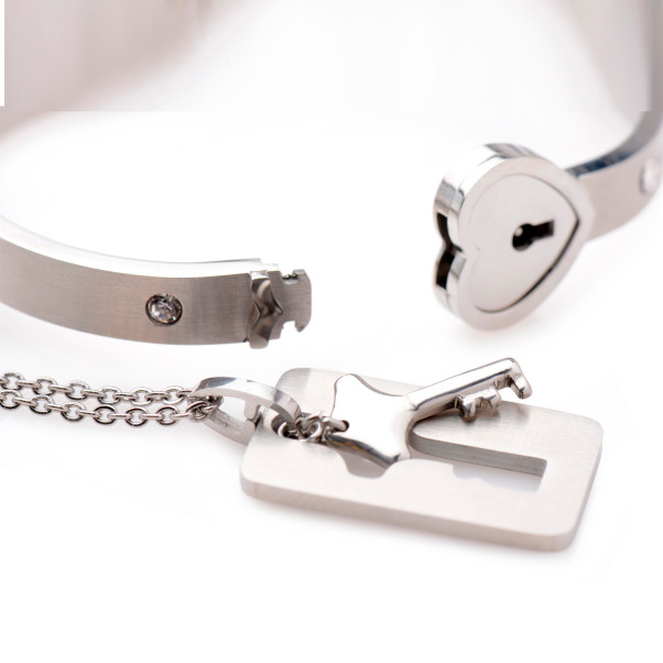 Master Series Armband met Slot en Sleutelketting