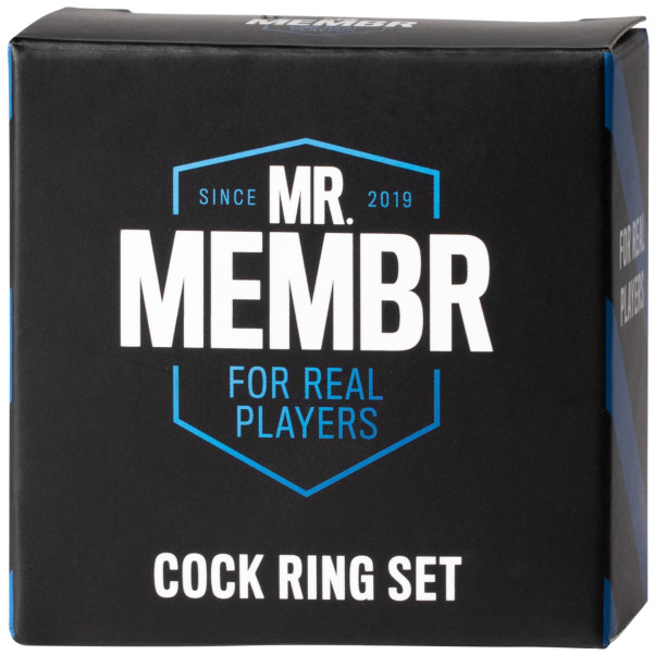 MR.MEMBR Cockring Set 3 stuks