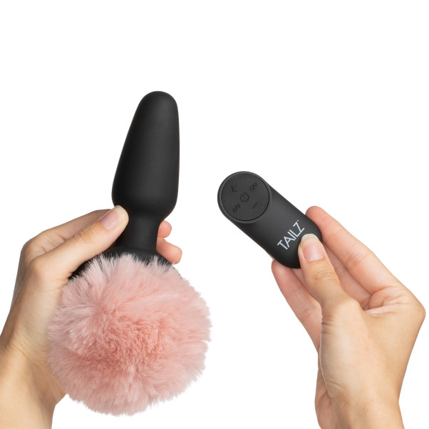 Tailz Bunny Tail Vibrerende Buttplug met Afstandsbediening
