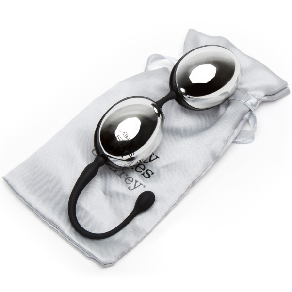 Fifty Shades of Grey Zilveren Jiggle Kegelballen