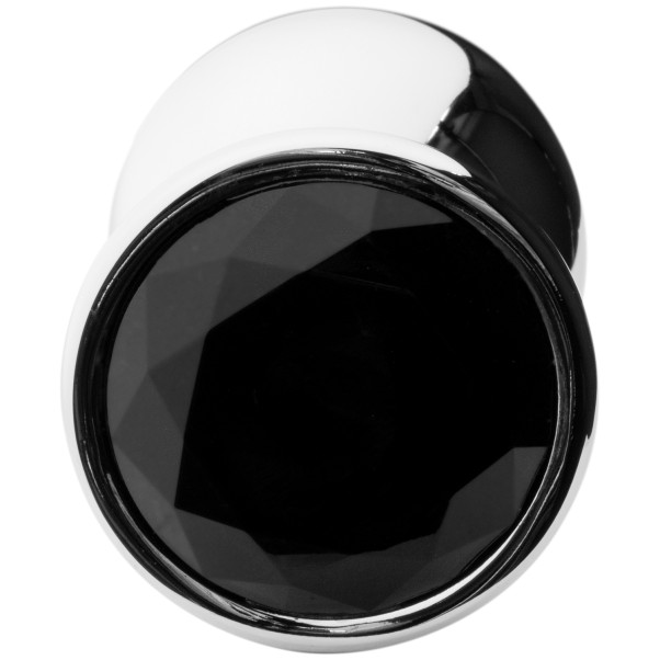 Sinful Black Jewel Metalen Buttplug Large