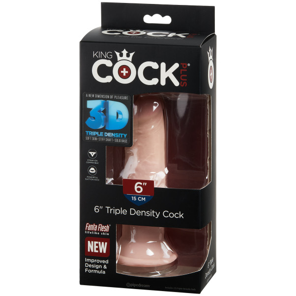 King Cock Plus Triple Density Dildo 17,7 cm