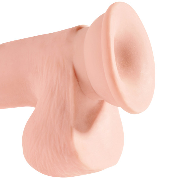 King Cock Plus Triple Density Dildo met Ballen 23 cm