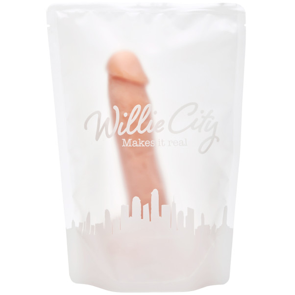 Willie City Luxe Realistische Siliconen Dildo met Zuignap 20 cm