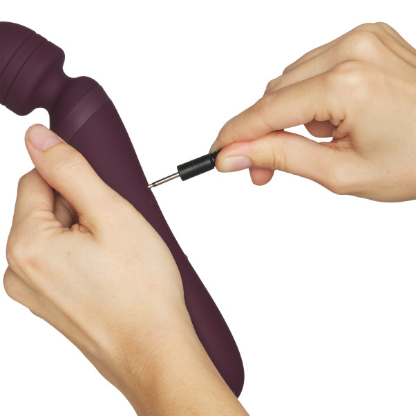 Amaysin Duo Oplaadbare Magic Wand en Dildo Vibrator