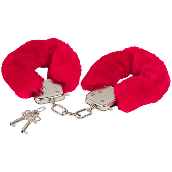 baseks Pluche Red Handboeien