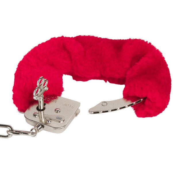 baseks Pluche Red Handboeien