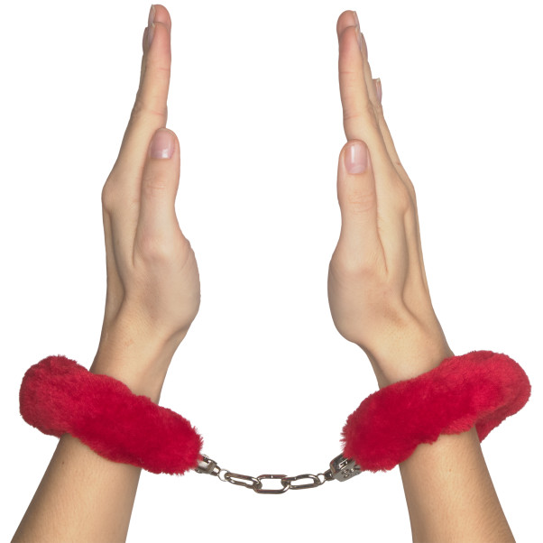 baseks Pluche Red Handboeien