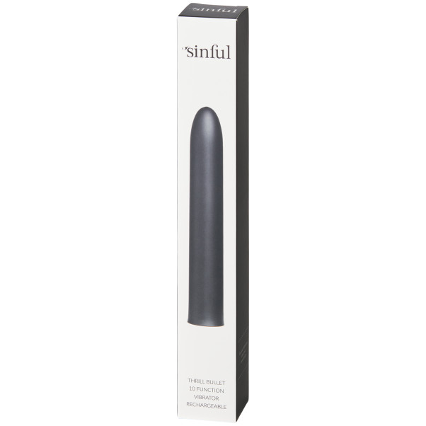 Sinful Thrill Bullet 10 Funktions Vibrator Opladelig