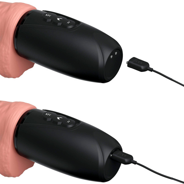 King Cock Plus Thrusting Dildo met Ballen 28 cm