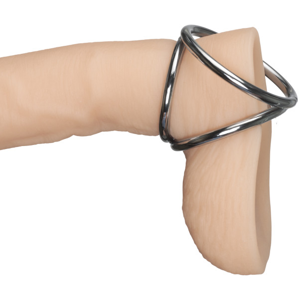 Bound to Please Triple Penis en Ball Ring