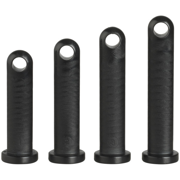 CB-X CB-6000 Black Borgpennen Set van 4