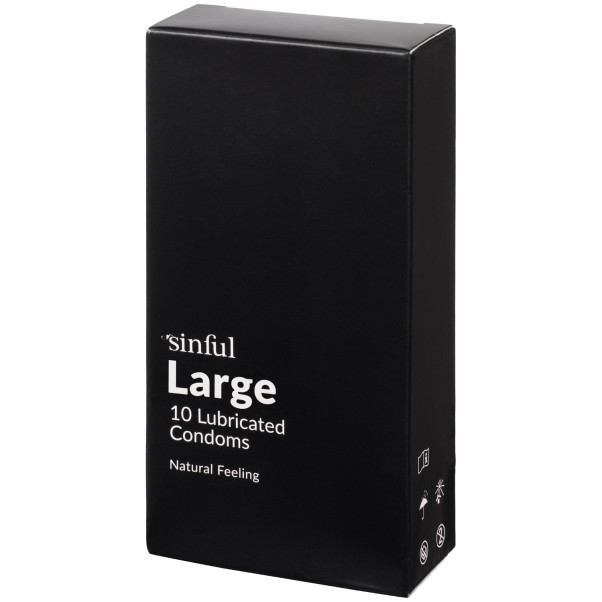 Sinful Large Condooms 10 stuks
