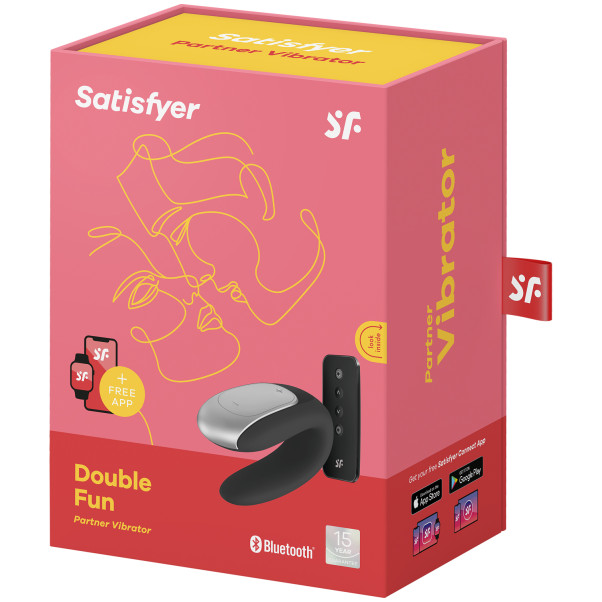 Satisfyer Double Fun Koppelvibrator met Afstandsbediening en App