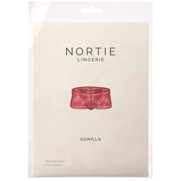 NORTIE Gunilla Red Kanten Kruisloze Hipster