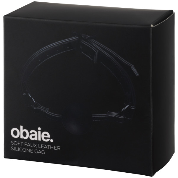 obaie Soft Kunstleren Siliconen Gagball