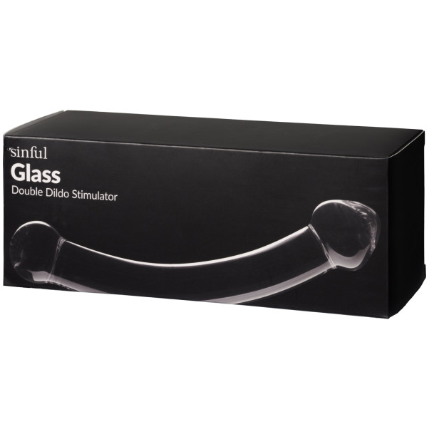 Sinful Double Glazen Dildo 21 cm