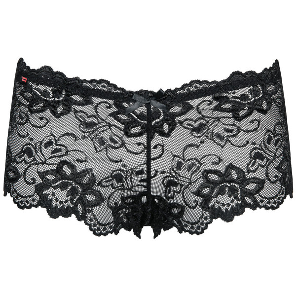 Obsessive Idillia Shorties Zwart Kanten Shorts