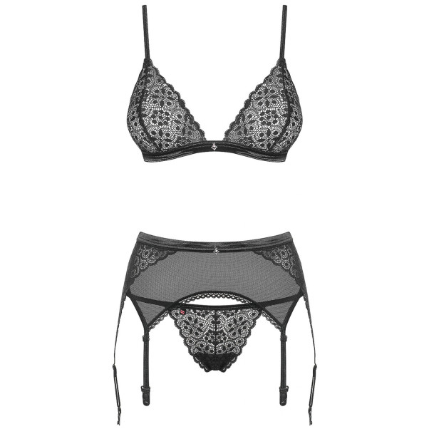 Obsessive Shibu BH en Jarretel Set