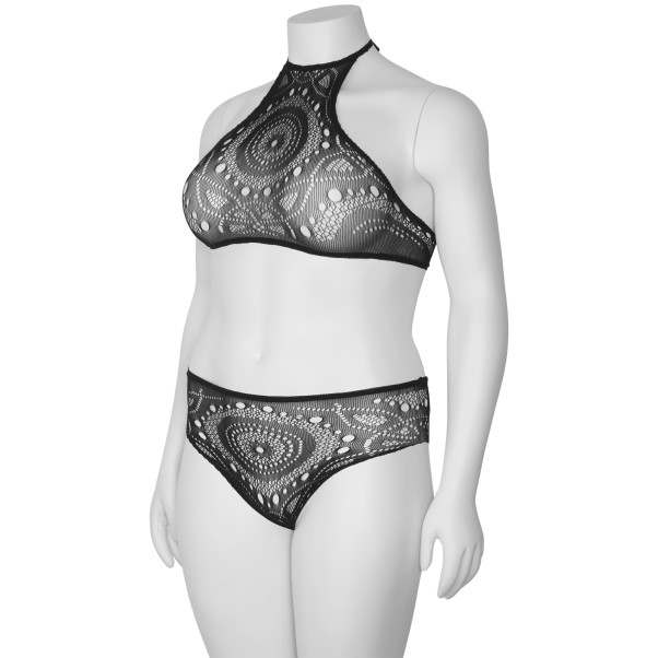 NORTIE Ronja Halternek en Kruisloos Slipje Set Plus Size